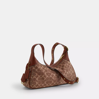 C-O-A-C-H CROSSBODY BAG CDV37 BEIGE MONOGRAM FOR WOMEN