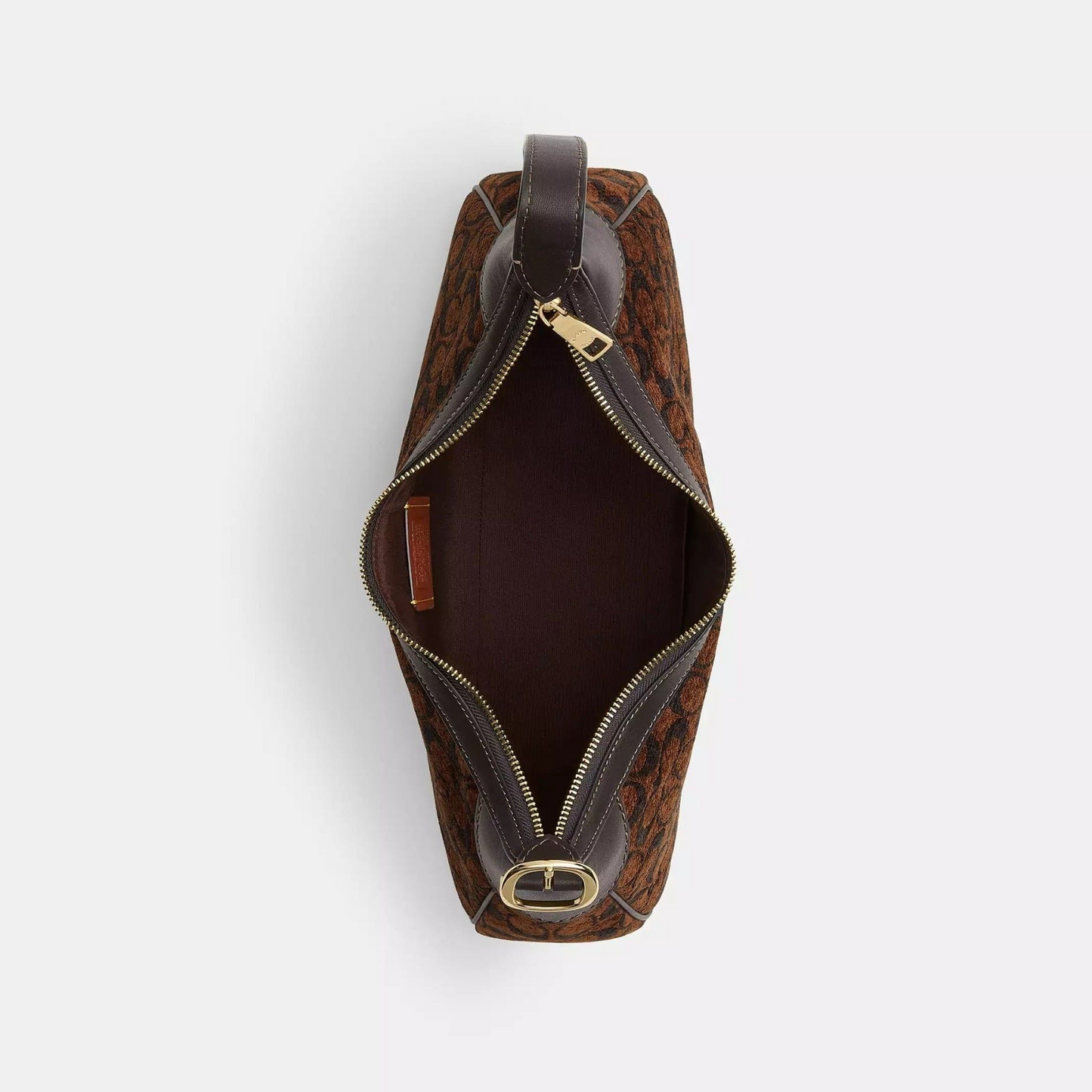 C-O-A-C-H CROSSBODY BAG CDV37 BROWN&BLACK FOR WOMEN