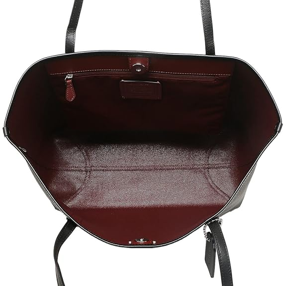 C-O-A-C-H SHOULDER BAG F5696 BLACK MONOGRAM FOR WOMEN