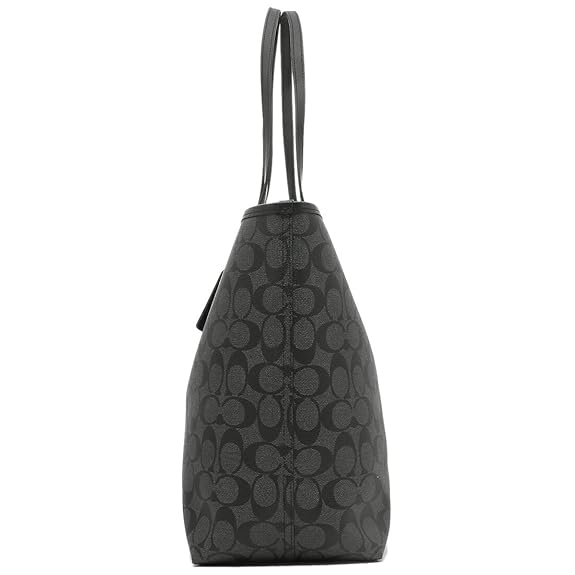 C-O-A-C-H SHOULDER BAG F5696 BLACK MONOGRAM FOR WOMEN