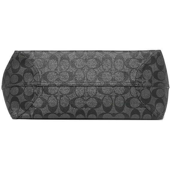C-O-A-C-H SHOULDER BAG F5696 BLACK MONOGRAM FOR WOMEN