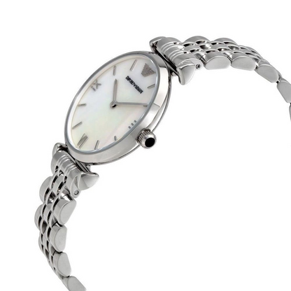 E.M-P.O.R-I.O A.R.M-A.N.I WATCH AR1682 SILVER FOR WOMEN