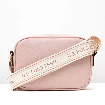U-S P-O-L-O CROSSBODY BAG 27A228AA PINK FOR WOMEN