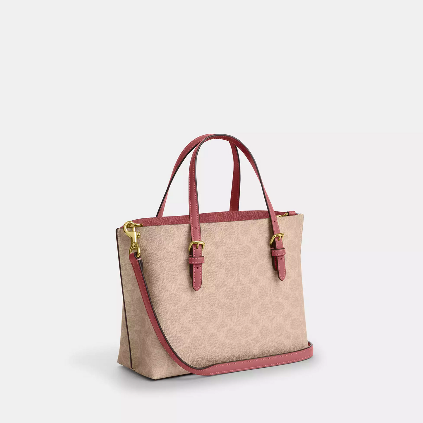 C-O-A-C-H CROSSBODY BAG CDF03 HAVAN MONOGRAM&PINK FOR WOMEN