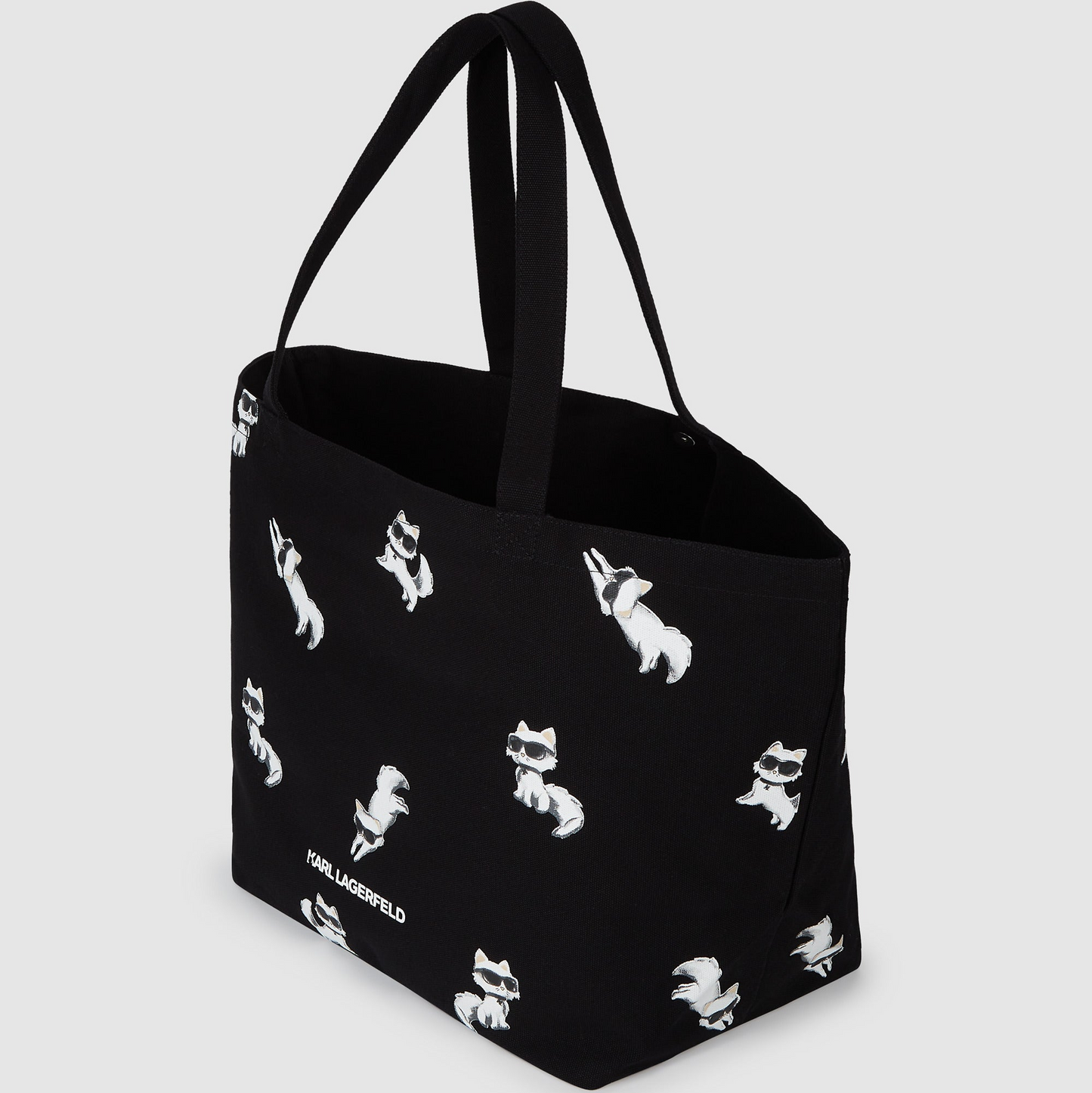 K.A-R.L L.A.G.E-R.F.E.L.D SHOULDER BAG BLACK FOR WOMEN