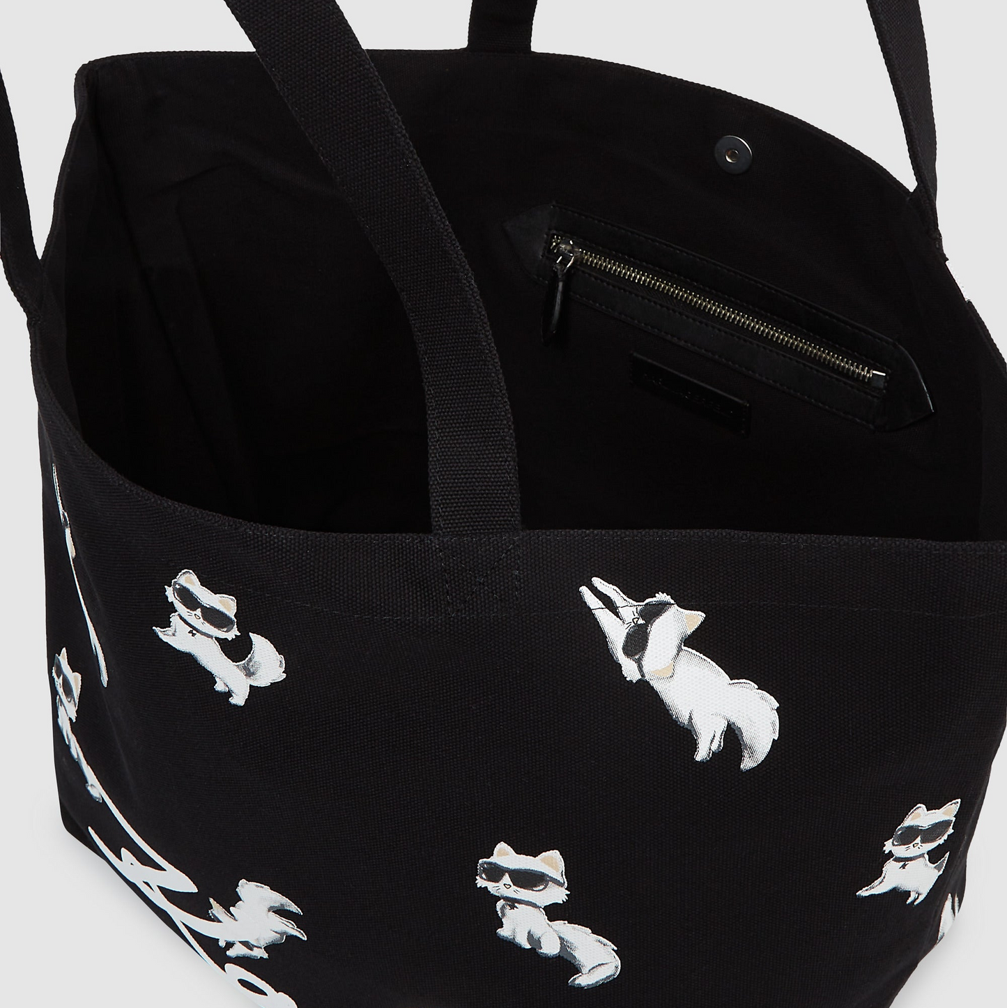 K.A-R.L L.A.G.E-R.F.E.L.D SHOULDER BAG BLACK FOR WOMEN