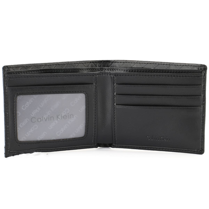 C-A-L-V-I-N K-L-E-I-N WALLET&KEY CHAIN BLACK FOR MEN