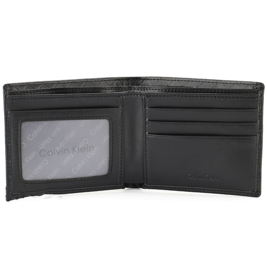 C-A-L-V-I-N K-L-E-I-N WALLET&KEY CHAIN BLACK FOR MEN
