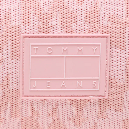 T-O-M-M-Y J-E-A-N-S CROSSBODY BAG PINK MONOGRAM FOR WOMEN