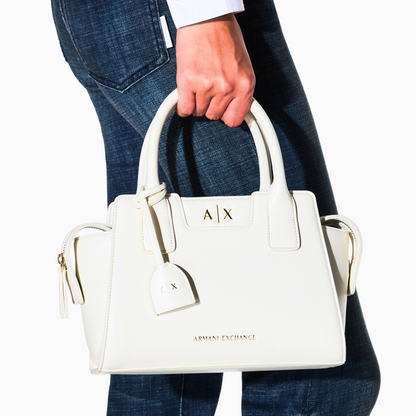 A-R-M-A-N-I E-X-C-H-A-N-G-E CROSSBODY BAG XW002159 AF19892 OFF WHITE FOR WOMEN