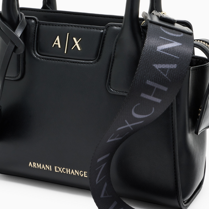 A-R-M-A-N-I E-X-C-H-A-N-G-E CROSSBODY BAG XW002159 AF19892 BLACK FOR WOMEN