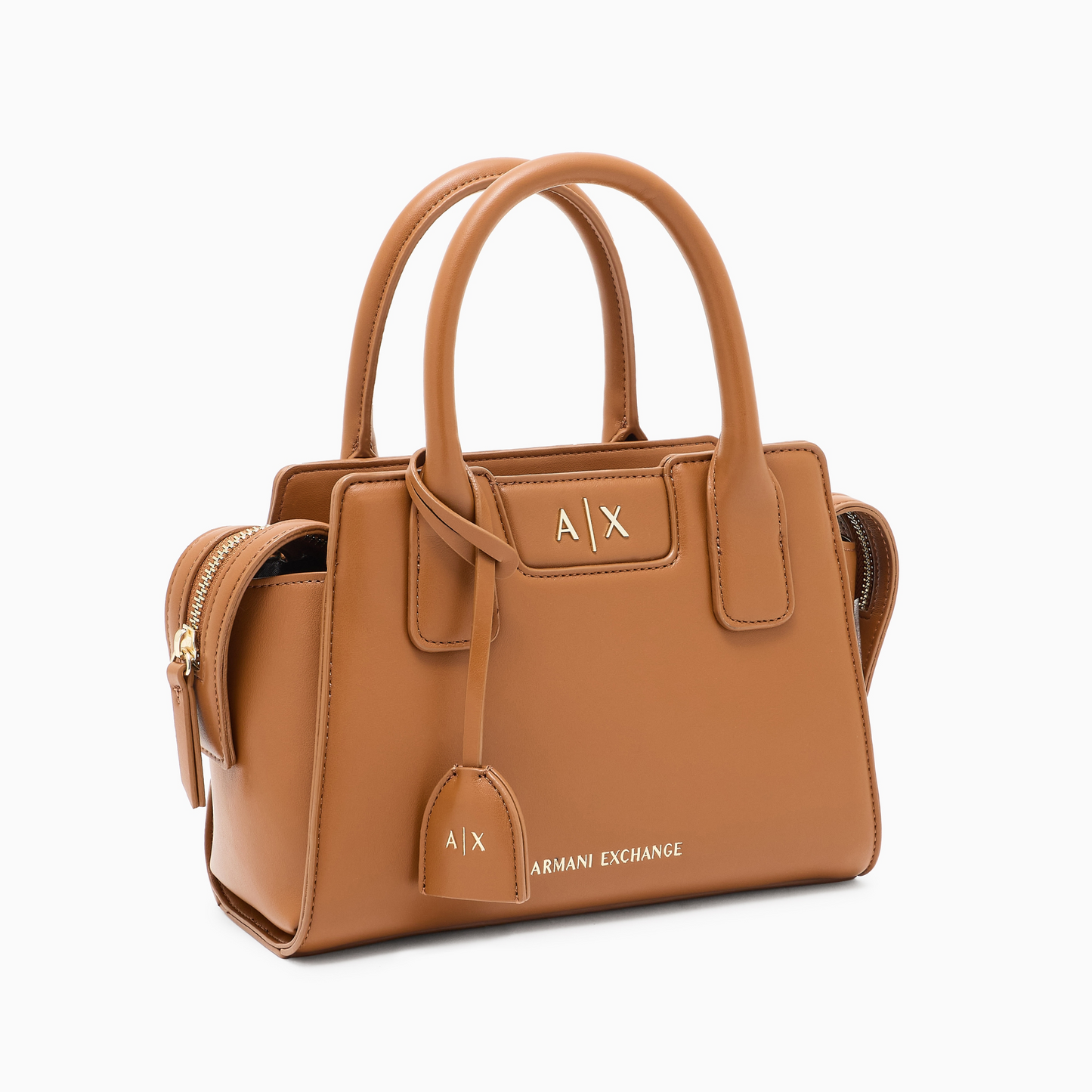 A-R-M-A-N-I E-X-C-H-A-N-G-E CROSSBODY BAG XW002159 AF19892 BROWN FOR WOMEN