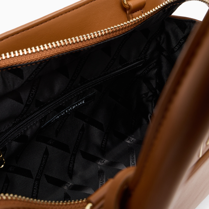 A-R-M-A-N-I E-X-C-H-A-N-G-E CROSSBODY BAG XW002159 AF19892 BROWN FOR WOMEN