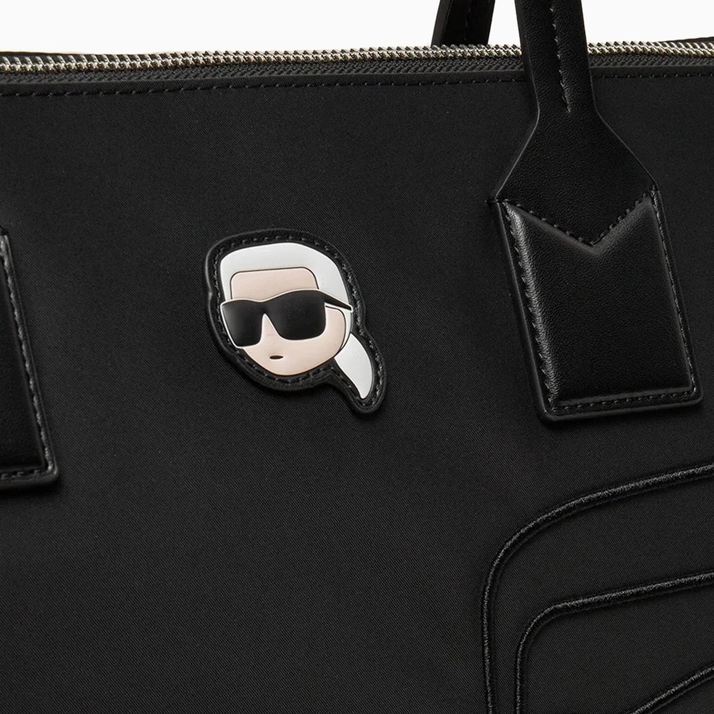 K.A-R.L L.A.G.E-R.F.E.L.D SHOULDER BAG BLACK FOR WOMEN