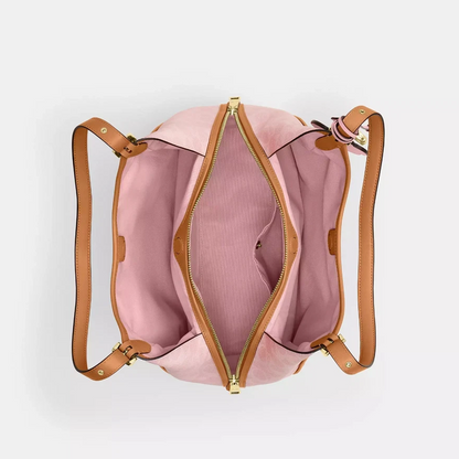 C-O-A-C-H SHOULDER BAG CEL13 PINK MONOGRAM FOR WOMEN
