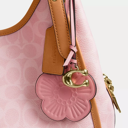 C-O-A-C-H SHOULDER BAG CEL13 PINK MONOGRAM FOR WOMEN