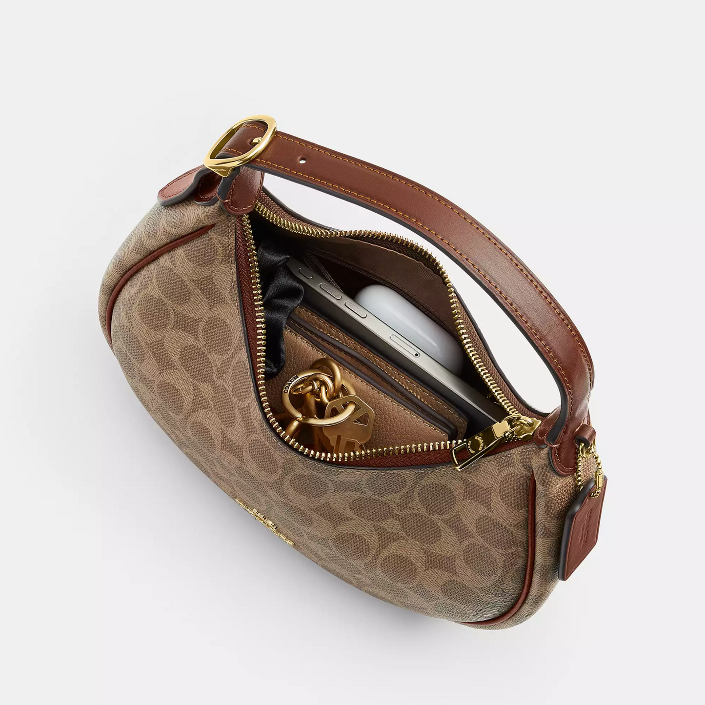 C-O-A-C-H CROSSBODY BAG CDX17 HAVAN MONOGRAM FOR WOMEN