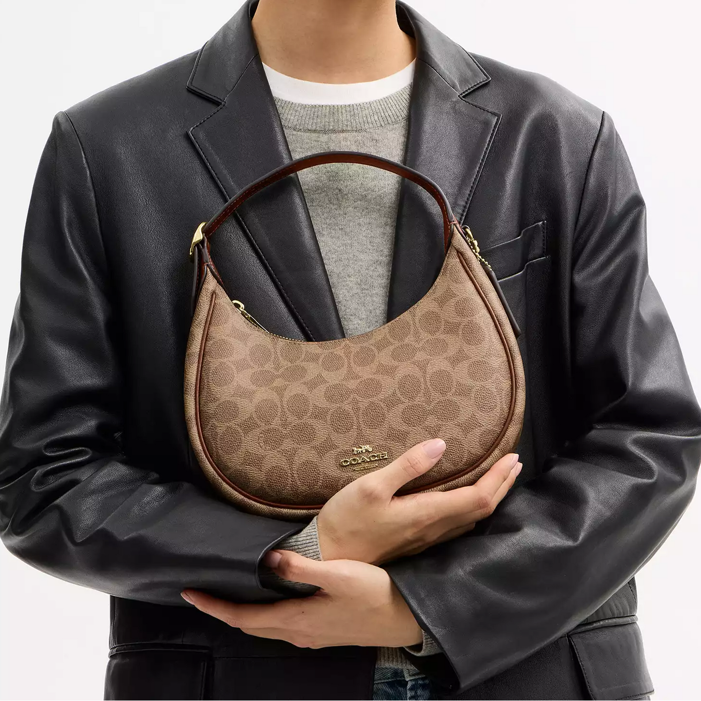 C-O-A-C-H CROSSBODY BAG CDX17 HAVAN MONOGRAM FOR WOMEN