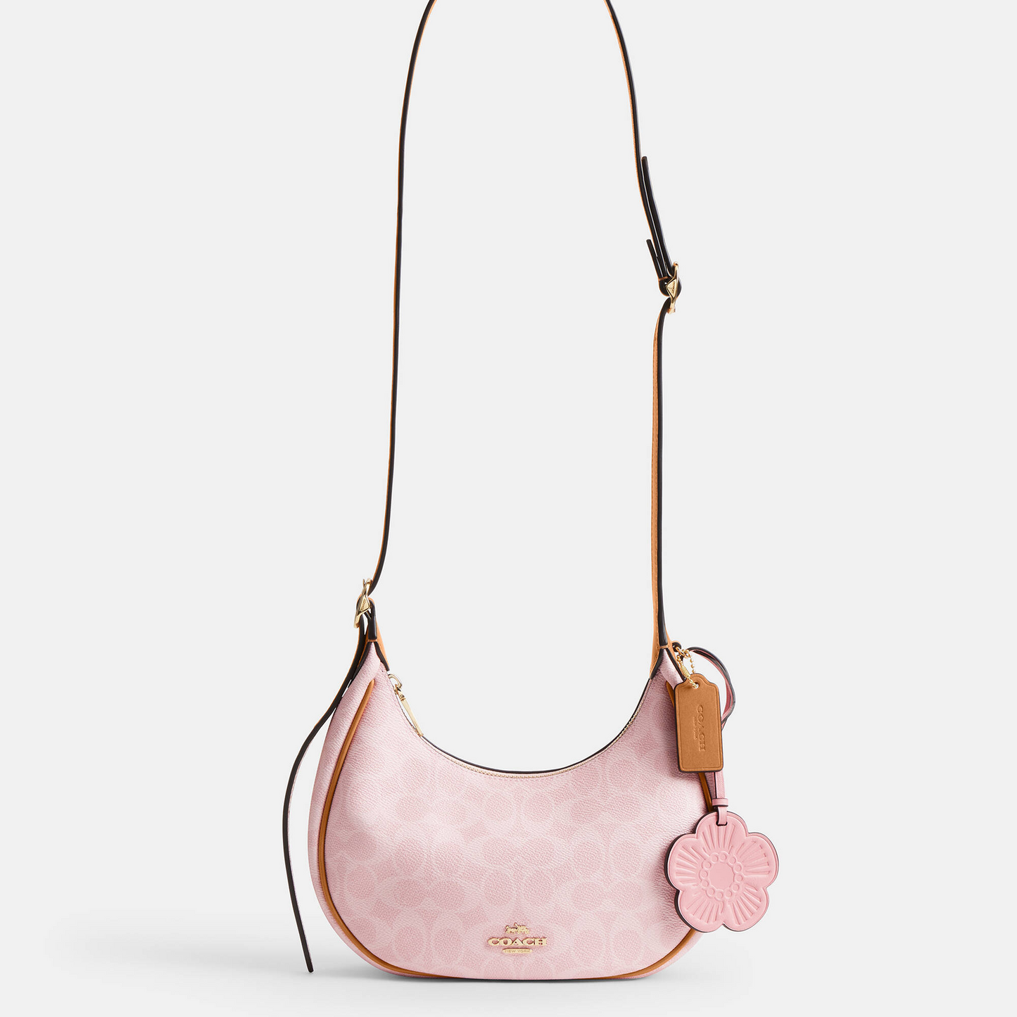 C-O-A-C-H CROSSBODY BAG CDW86 PINK MONOGRAM FOR WOMEN