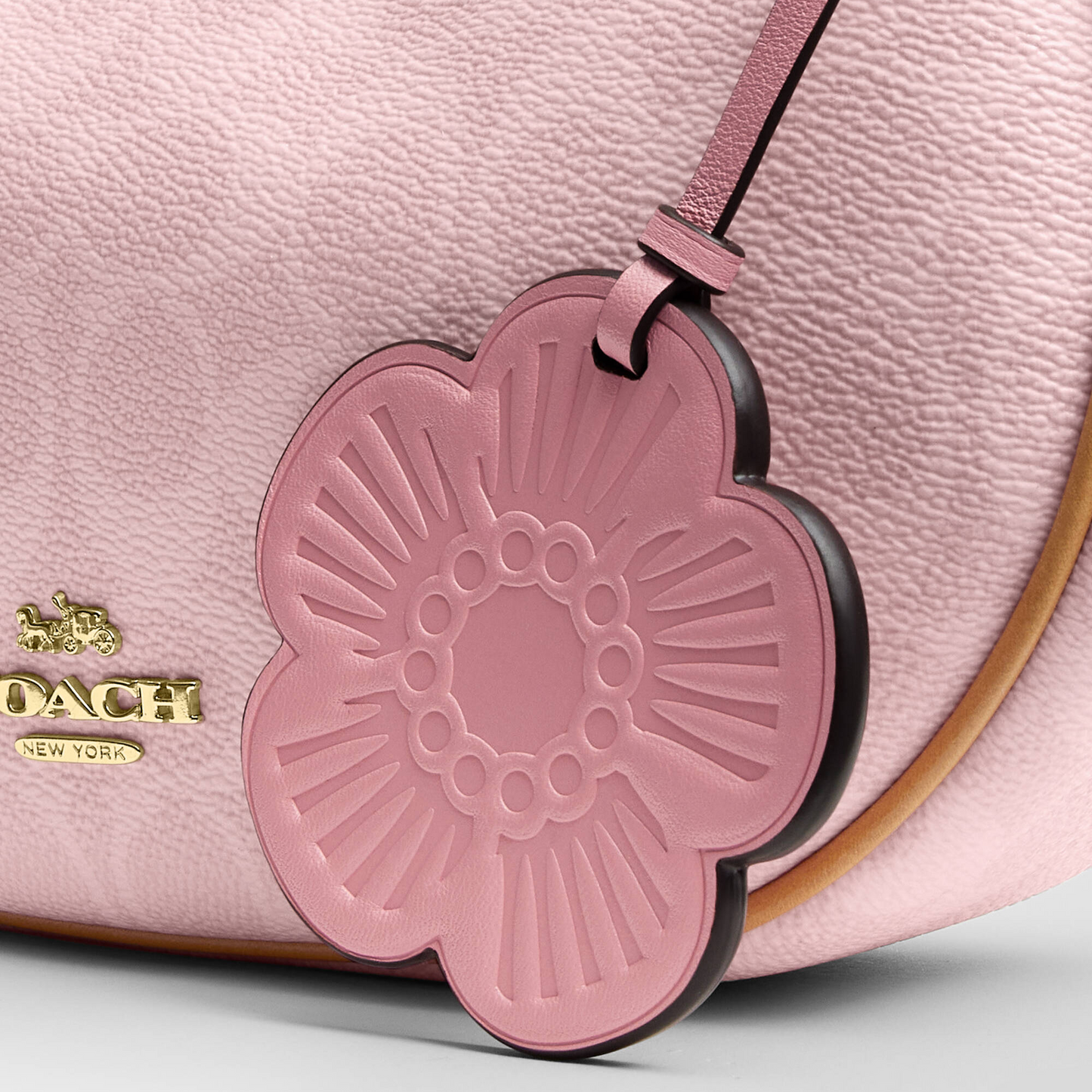 C-O-A-C-H CROSSBODY BAG CDW86 PINK MONOGRAM FOR WOMEN