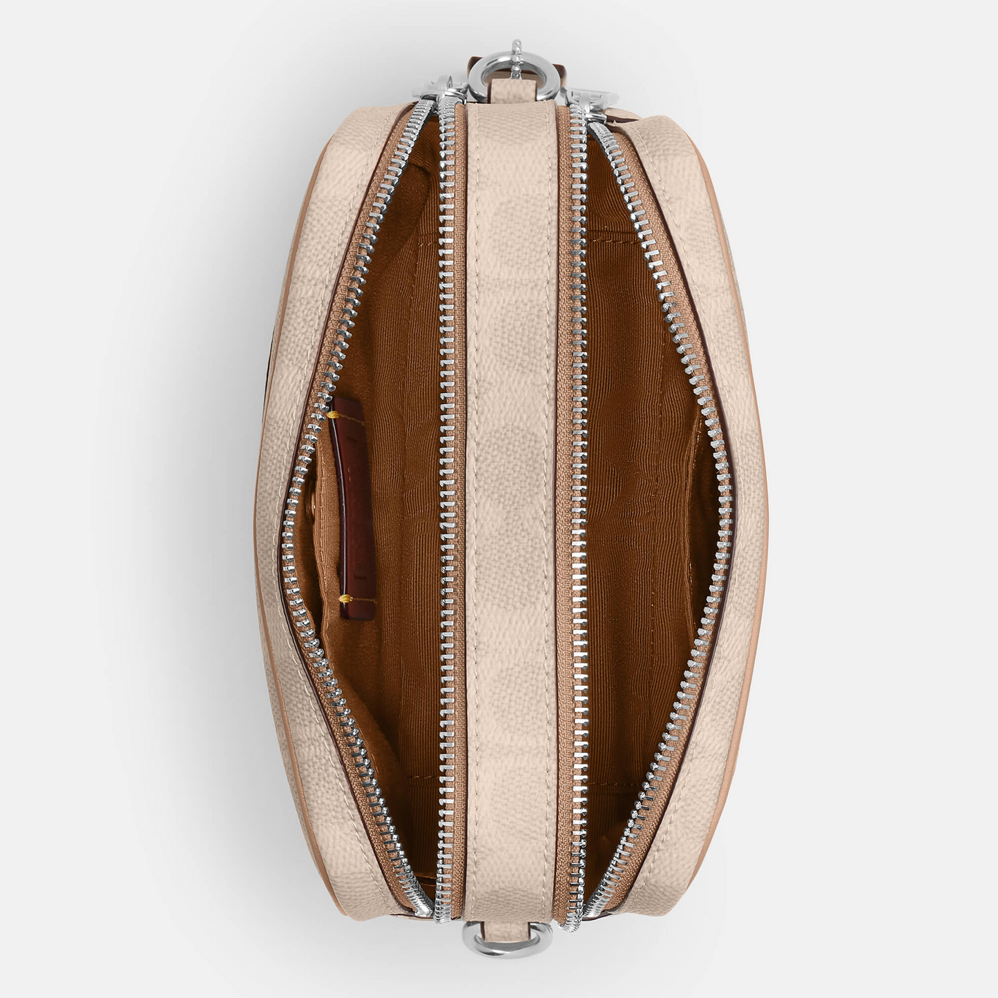 C-O-A-C-H CROSSBODY BAG CEK69 BEIGE MONOGRAM FOR WOMEN