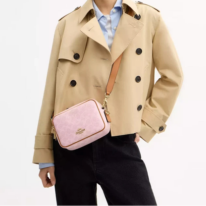 C-O-A-C-H CROSSBODY BAG CEK74 PINK MONOGRAM FOR WOMEN