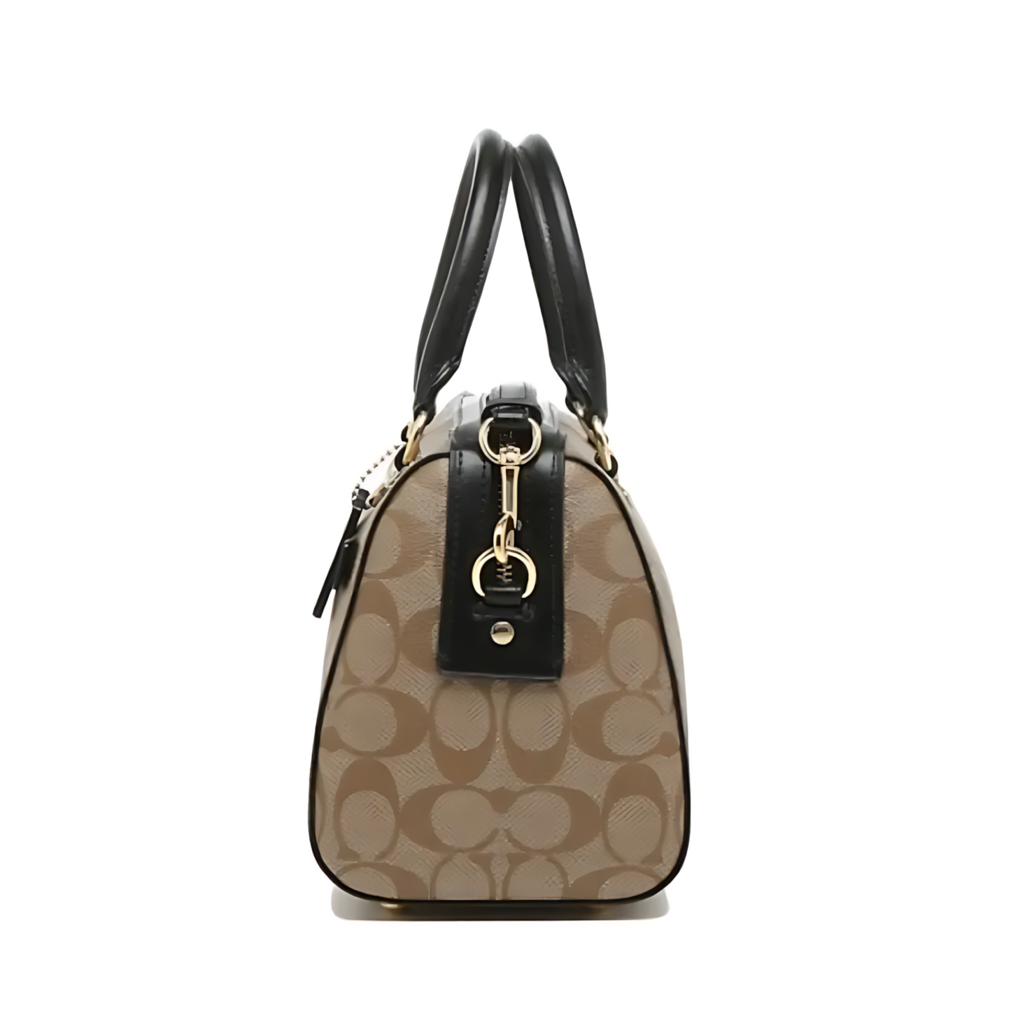C-O-A-C-H CROSSBODY BAG F83607 HAVAN MONOGRAM&BLACK FOR WOMEN