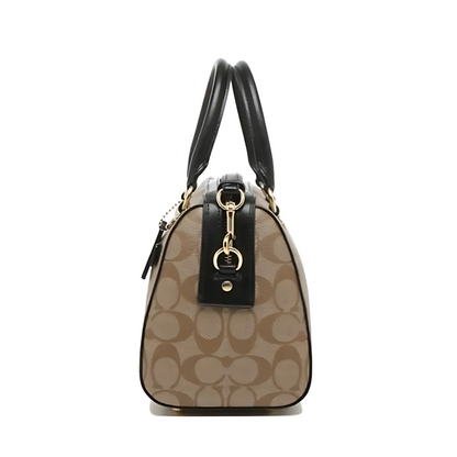 C-O-A-C-H CROSSBODY BAG F83607 HAVAN MONOGRAM&BLACK FOR WOMEN