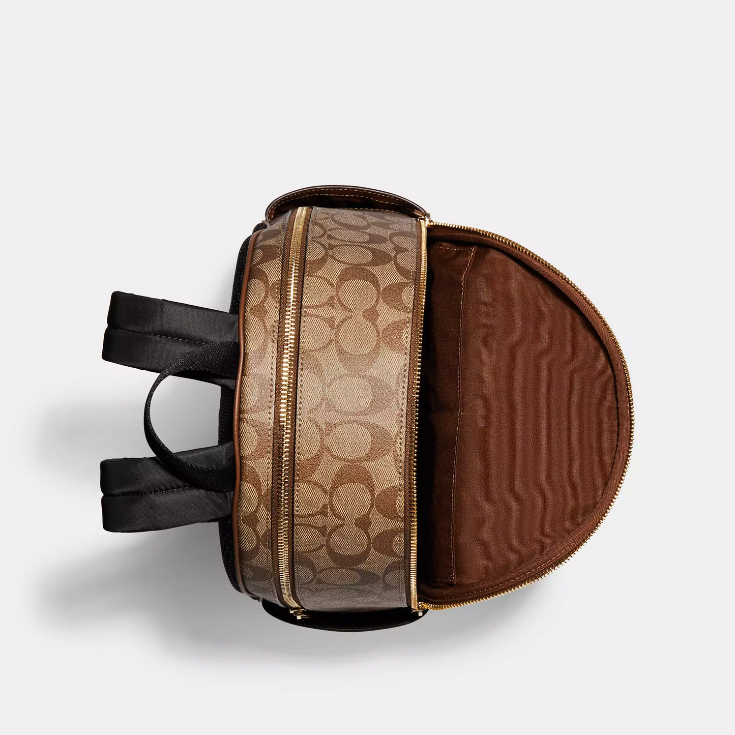 C-O-A-C-H BACKPACK BAG 6495 HAVAN MONOGRAM FOR WOMEN
