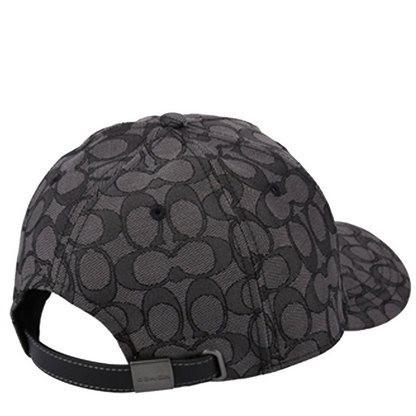 C-O-A-C-H CAP CH400 GRAY&BLACK MONOGRAM