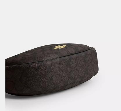 C-O-A-C-H CROSSBODY BAG CDX17 BROWN MONOGRAM FOR WOMEN