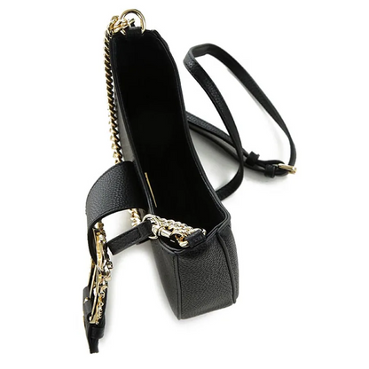 V-E-R-S-A-C-E J-E-A-N-S C-O-U-T-U-R-E CROSSBODY BAG 74VA4BF5 BLACK FOR WOMEN