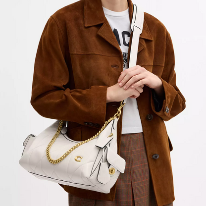 C-O-A-C-H CROSSBODY BAG CEM89 WHITE FOR WOMEN