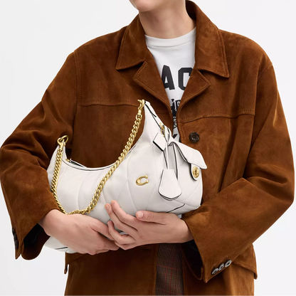 C-O-A-C-H CROSSBODY BAG CEM89 WHITE FOR WOMEN