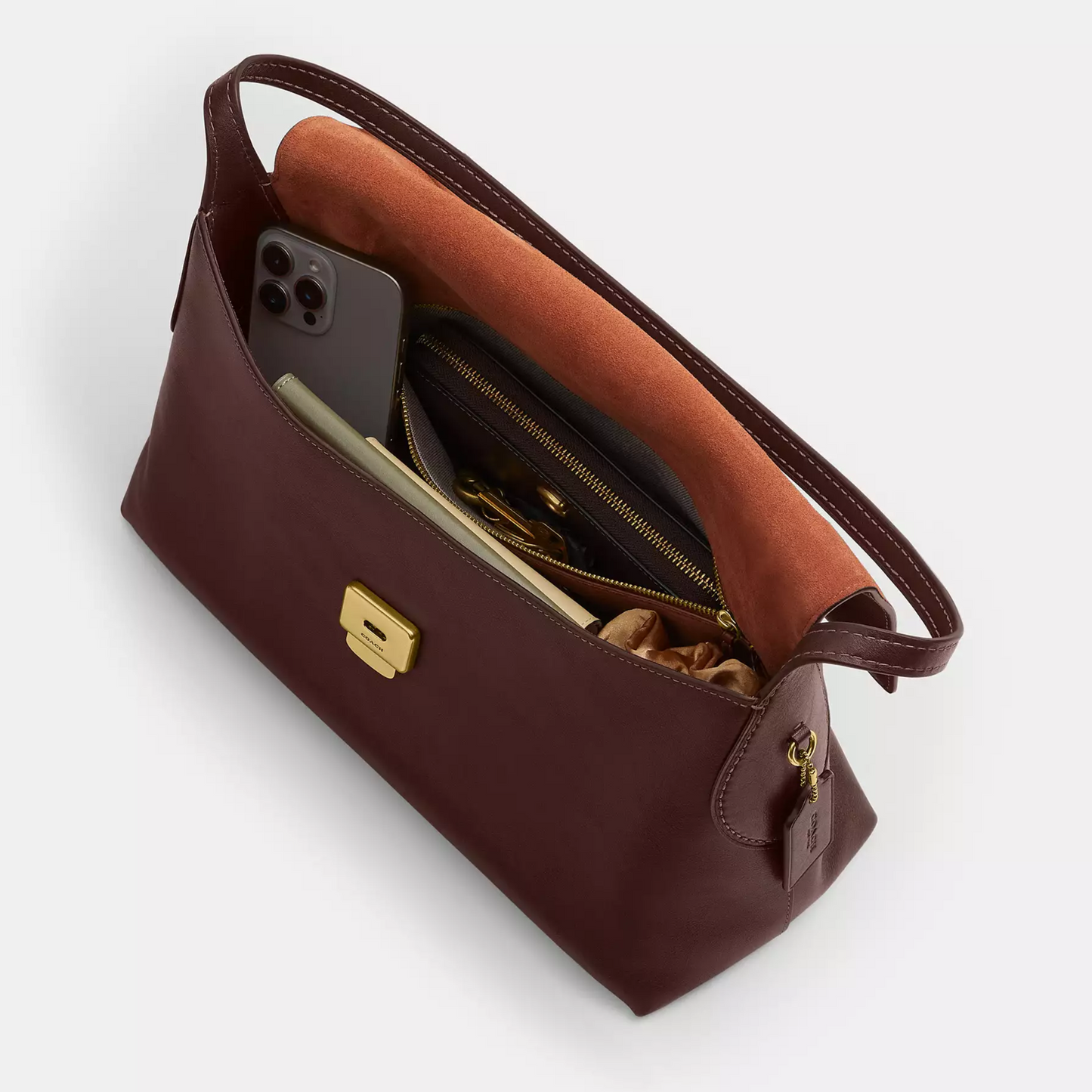 C-O-A-C-H SHOULDER BAG CDS62 BROWN(Maple) FOR WOMEN