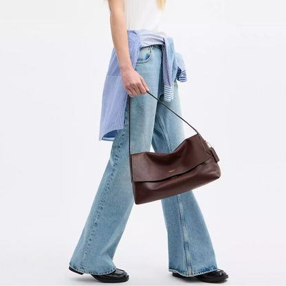 C-O-A-C-H SHOULDER BAG CDS62 BROWN(Maple) FOR WOMEN