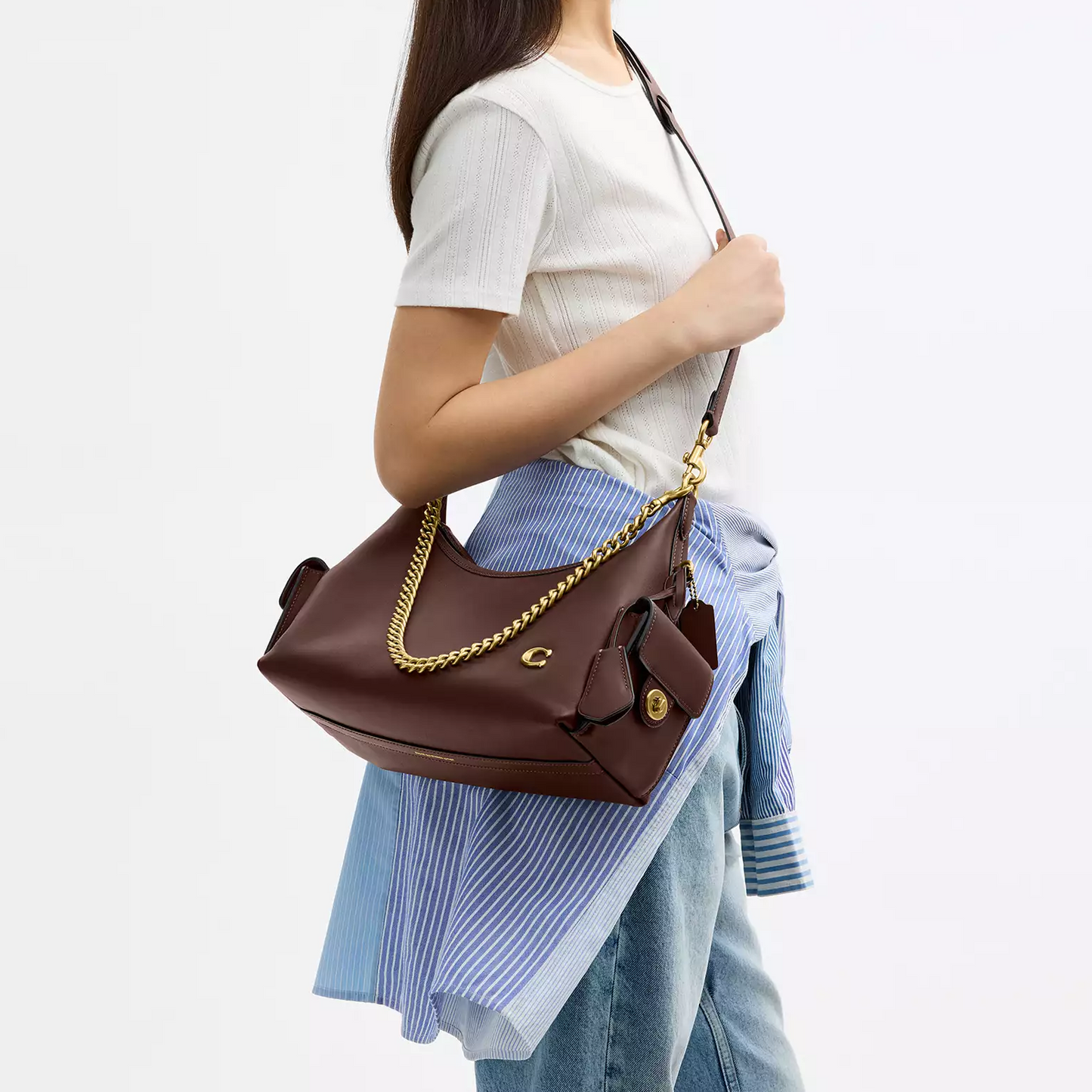 C-O-A-C-H CROSSBODY BAG CAM20 BROWN (Maple) FOR WOMEN