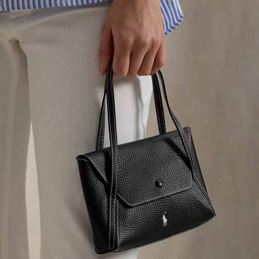 P-O-L-O R-A-L-P-H L-A-U-R-E-N HANDBAG BLACK FOR WOMEN