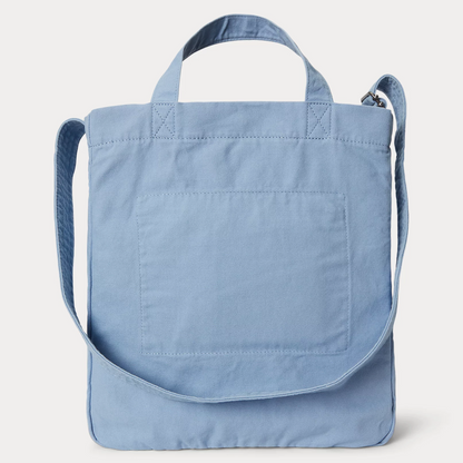 P-O-L-O R-A-L-P-H L-A-U-R-E-N CROSSBODY BAG Chambray Blue