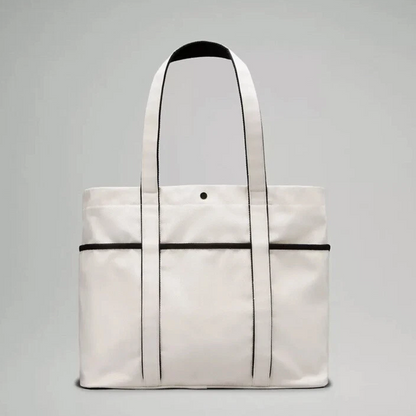 L.U.L.L-L-E.M.O.N SHOULDER BAG WHITE&BLACK