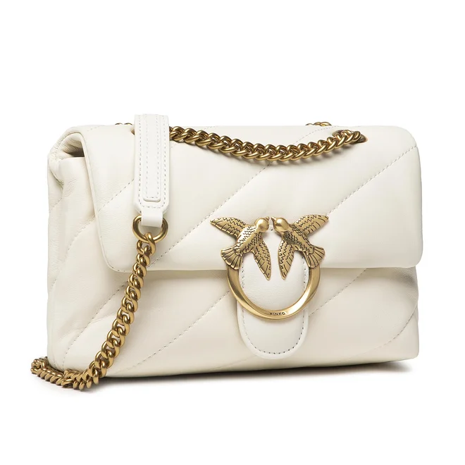 P-I-N-K-O CROSSBODY BAG 1P22JD Y7SR OFF WHITE FOR WOMEN