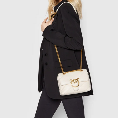 P-I-N-K-O CROSSBODY BAG 1P22JD Y7SR OFF WHITE FOR WOMEN