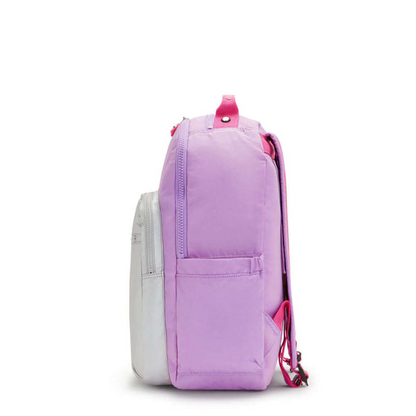 K.I.P.L.I-N.G BACKPACK KI5210 METAL PURPLE