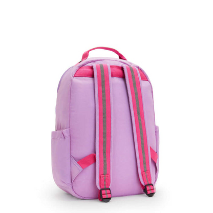 K.I.P.L.I-N.G BACKPACK KI5210 METAL PURPLE