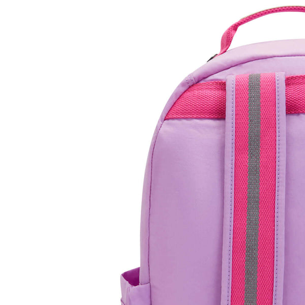 K.I.P.L.I-N.G BACKPACK KI5210 METAL PURPLE