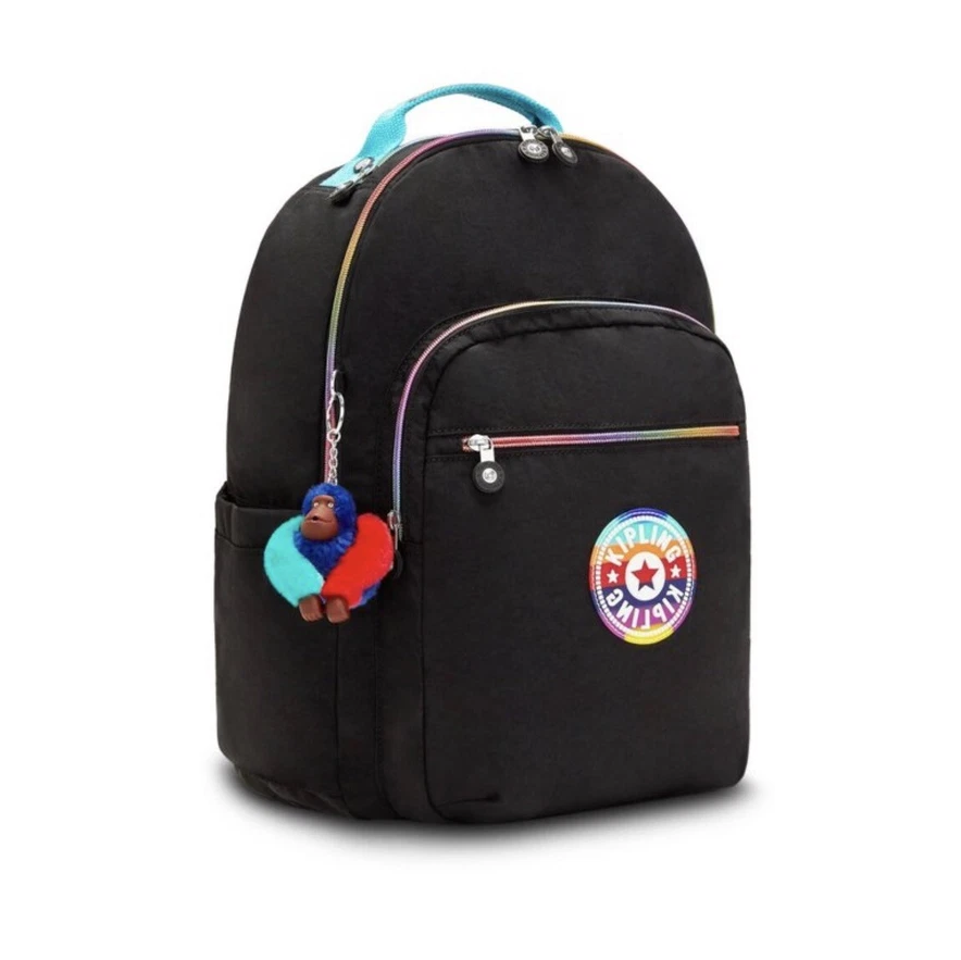 K.I.P.L.I-N.G BACKPACK KI5210 BLACK SPLICE