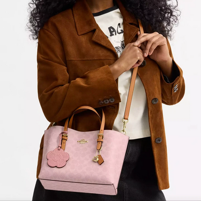 C-O-A-C-H CROSSBODY BAG CER24 PINK MONOGRAM&HAVAN FOR WOMEN