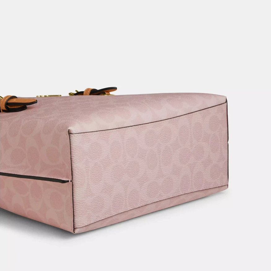 C-O-A-C-H CROSSBODY BAG CER24 PINK MONOGRAM&HAVAN FOR WOMEN