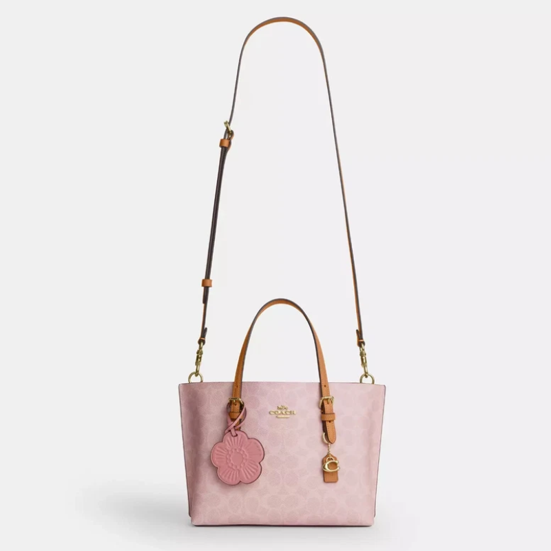 C-O-A-C-H CROSSBODY BAG CER24 PINK MONOGRAM&HAVAN FOR WOMEN