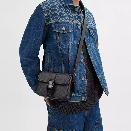 C-O-A-C-H CROSSBODY BAG CY990 BLACK FOR MEN
